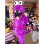 Adult Purple Monster With Big Mouth Mascot Costume 
