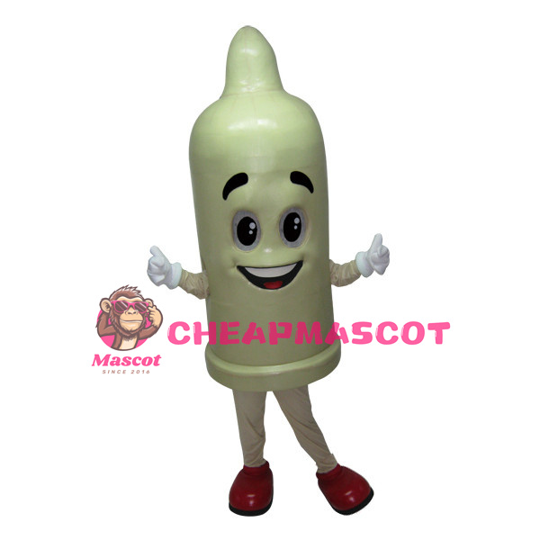 Adult Size Cartoon Condom Mascot Costume