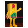 Adult Size Cartoon Traffic Signal Board Lightweight Mascot Costume
