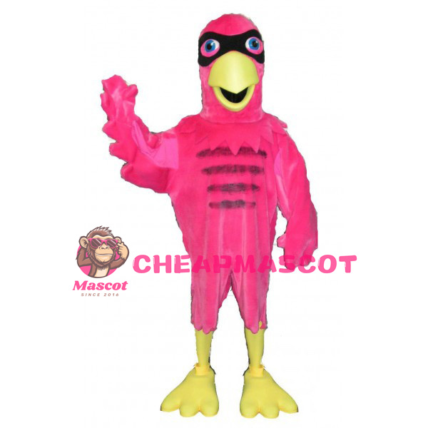 Adult Size Pink Eagle Mascot Costume