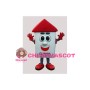 Red & White House Cartoon Mascot Adult Costume 