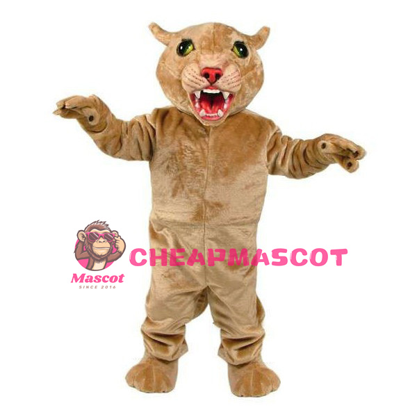 Fierce Little Lion Mascot Adult Costume 