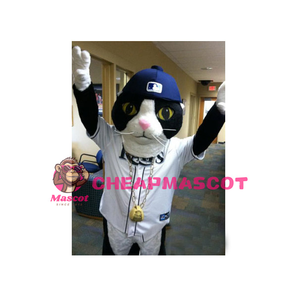DJ Kitty Mascot Adult Costume 