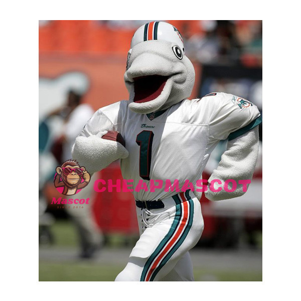 T.D. the Dolphin Mascot Adult Costume 