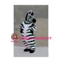 Green Zebra Mascot Adult Costume 