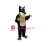 Honest Black Wolf Mascot Costume
