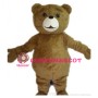 Simple Little Brown Bear Mascot Costume
