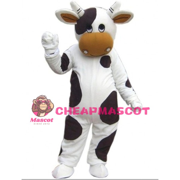 Precious Helpful Cow Mascot Costume