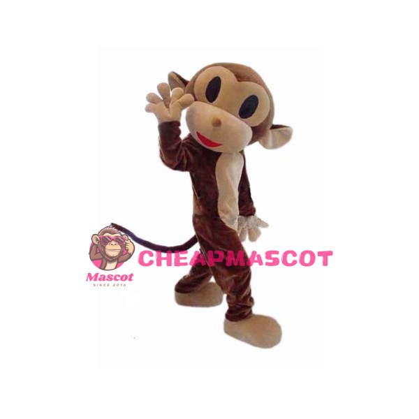 Flexible Little Monkey Mascot Costume
