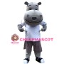 Casual Pleasant Hippo Mascot Costume