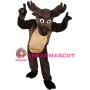 Adult Cartoon Moose Mascot Costume