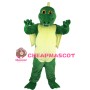 Cartoon Powerful Green Dragon Mascot Costume