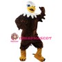 Cartoon Brown Eagle Mascot Costume