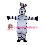 Boisterous Zebra Mascot Costume