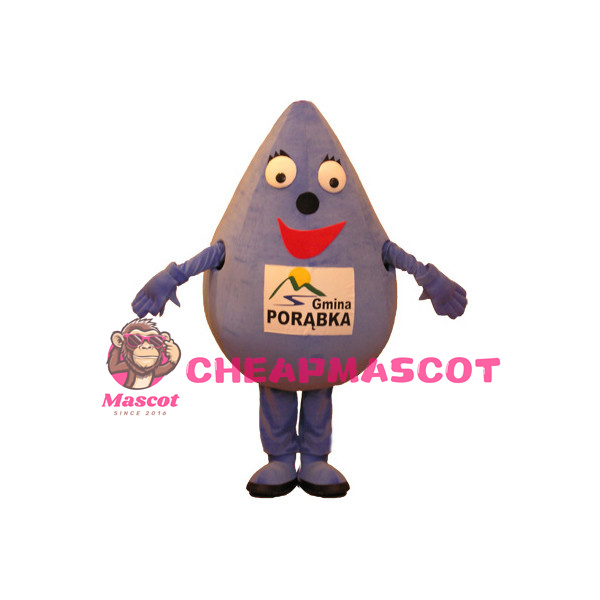 Teardrop Shaped Doll Mascot Costume For Commune
