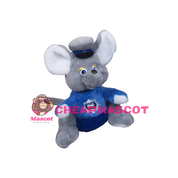 Grey Small Mouse Mascot Costume