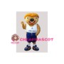 Smiling Brown Koala Mascot Costume