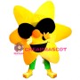 Golden Hexagon Star Mascot Costume