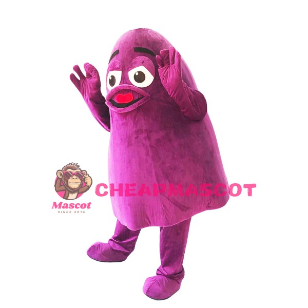 Purple Potato Mascot Costume