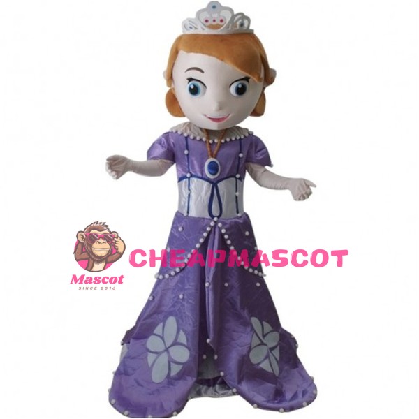 Princess Sophia With Amulet Mascot Costume
