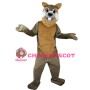 Smiling Beaver With White Sunglasses Mascot Costume