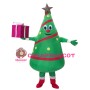 Christmas Tree Holding Gift Box Mascot Costume