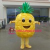 Cartoon Smiling Pineapple Mascot Costume