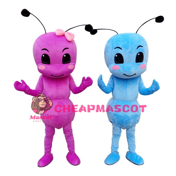Hard-working Bright Ant Mascot Costume