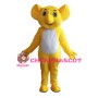Yellow Little Elephant Mascot Costume