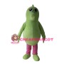 Green Seahorse With Pink Pants Mascot Costume
