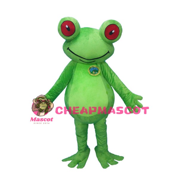 Red Eyes Frog Mascot Costume