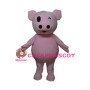 Cartoon Pink Little Pig Mascot Costume