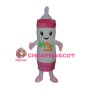 Cartoon White Feeding Bottle Mascot Costume