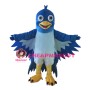 Flying Blue Bird Mascot Costume