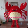 Red Crab With Big Tongs Mascot Costume
