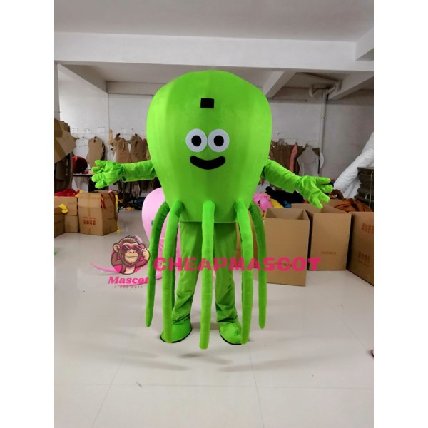 Agile Octopus Mascot Costume