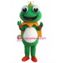 Cartoon Frog Prince Mascot Costume