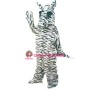 3nd Version Of The Zebra Mascot Adult Costume