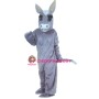 Grey Mustang Horse Mascot Adult Costume