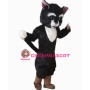 Classic Black Cat Mascot Costume 