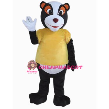 Cartoon Lemur Mascot Costume 