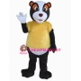 Cartoon Lemur Mascot Costume 