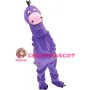 Purple Lizard Mascot Adult Costume