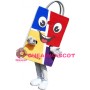 Colored Bag Lightweight Mascot Adult Costume 