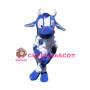 Blue Cow Mascot Adult Costume