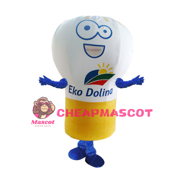 Eko Dolina Light Bulb Lightweight Mascot Adult Costume 