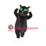 Black Leopard Mascot Costume 