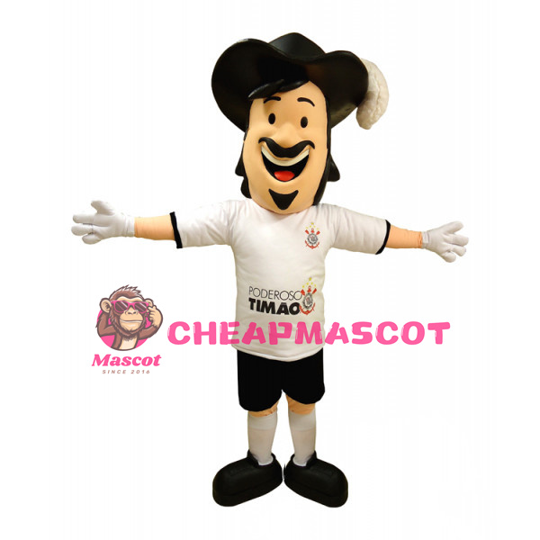Charles Mos In Poderoso Timão Short Sleeves Mascot Costume