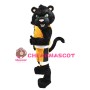 Fierce Black Panther High School Mascot Adult Costume 