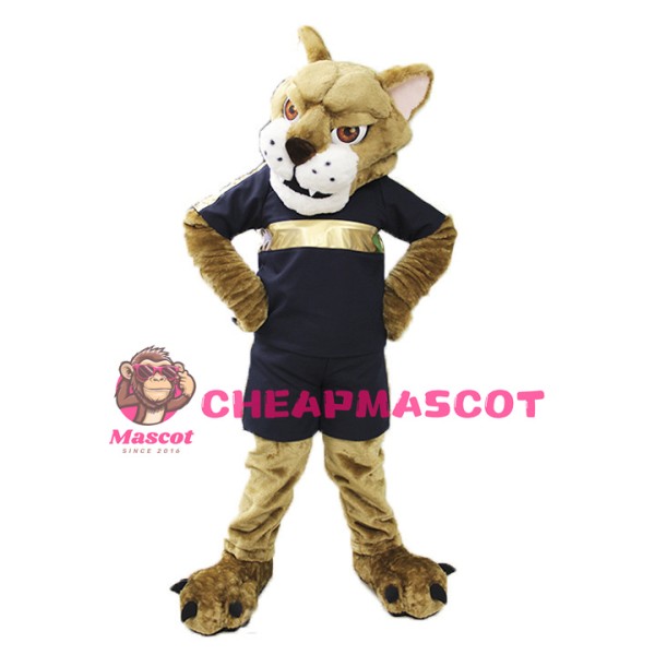 College Football Fierce Cougar Mascot Adult Costume